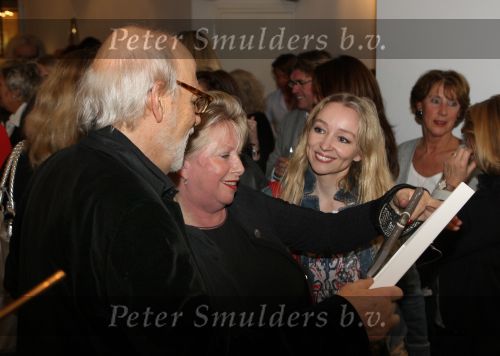 Amsterdam, 15 November 2008
Opening Expositie van Judith Wiersma
Willy Hoogland met Rob Houwer
Foto Peter Smulders BV