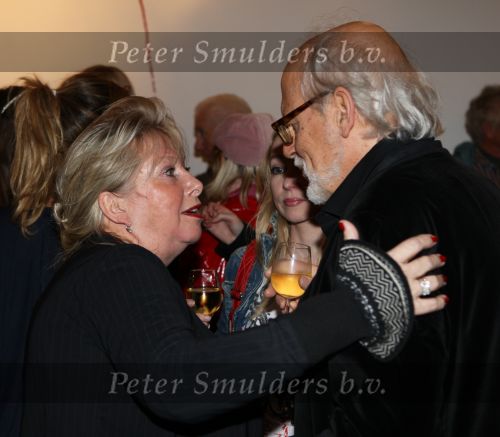 Amsterdam, 15 November 2008
Opening Expositie van Judith Wiersma
Willy Hoogland met Rob Houwer
Foto Peter Smulders BV