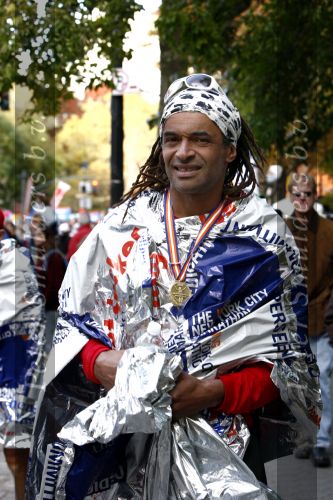 New York 2 november 2008
Yannick Noah na de finish van de New York marathon.
Peter Smulders bv