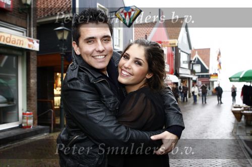 Volendam 18 november 2008
Jan Smit en Yolanthe Cabau v Kasbergen op de dijk in volendam.
Peter Smulders bv