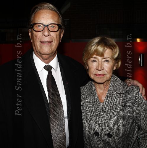 Blaricum 9 november 2008
Diner tbv de voedselbank in restaurant the Red Sun.John de Mol sr met vrouw
Peter Smulders bv