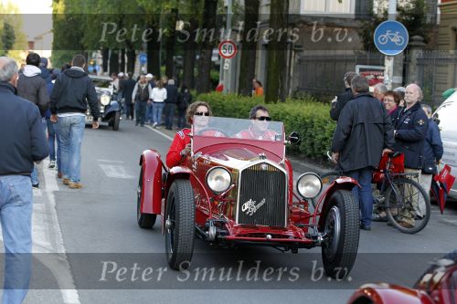 Brescia 6 mei 2010
State of Art is de kledingsponsor van de Mille Miglia. Prins Bernhard Jr en Roberto Meyer rijden in een bijzondere Alfa Romeo van ongeveer 3 miljoen euro
Peter Smulders bv