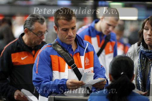 Noordwijk en Schiphol 19 mei 2010
Vertrek Nederlands elftal met vrouwen en kinderen naar Oostenrijk voor trainingskamp ivm WK voetbal.
Peter Smulders bv