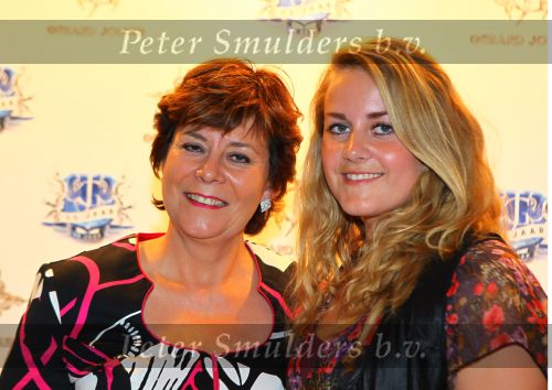 Noordwijk, 2 Mei 2010 Hotel van Oranje, Feest Gerard Joling t.g.v.
het 25 jaar artiesten jubileum
 met dochter
Foto Peter Smulders BV