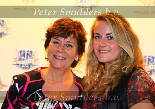 Noordwijk, 2 Mei 2010 Hotel van Oranje, Feest Gerard Joling t.g.v.
het 25 jaar artiesten jubileum
 met dochter
Foto Peter Smulders BV