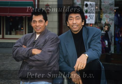 The Blue Diamonds met links Ruud de Wolf en rechts Riem de Wolf
Foto Peter Smulders BV