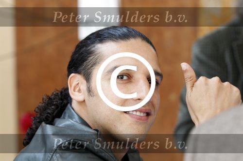 Amsterdam 25 mei 2011
Matthijs v Nieuwkerk krijgt de Nipkov schijf voor DWDD en Alie B de aanmoedigingsprijs voor op volle toeren met Ali B.
Peter Smulders bv