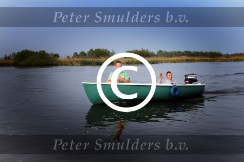 Sneek, 6 Mei 2011
Fred Meijerink uit Sneek met zijn vriend Robin
Foto Peter Smulders BV