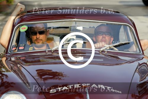 Brescia Mille Miglia 2011
Gert Verhulst met driver Peter Goossens
Foto Peter Smulders BV