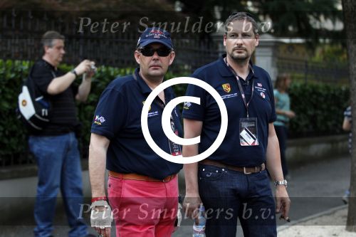 Brescia Mille Miglia 2011
Gert Verhulst met driver Peter Goossens
Foto Peter Smulders BV
