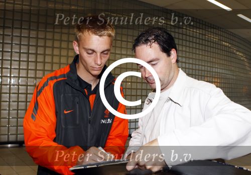 Schiphol 10 juni 2011
Nederlands elftal arriveert op schiphol. Jasper Cillessen
Peter Smulders bv