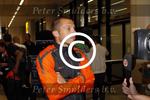 Schiphol 10 juni 2011
Nederlands elftal arriveert op schiphol. Johnny Heitinga
Peter Smulders bv