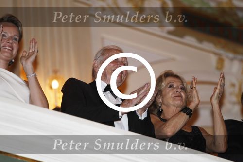 Amsterdam 27 mei 2011
Verjaardagsfeest prinses Maxima vanwege haar 40e verjaardag in het concertgebouw. Aanwezig oa Prins Willem Alexander Koningin Beatrix Prinses Irene Prinses Christina Margriet Pieter v Vollenhoven Prins Friso en mabel Wisse Smit Prins Constantijn en Prinses laurentien Prins Maurits en Marilenen Prins Bernhard en Annette Prins Floris en Aimee  Prins Pieter Christiaan en Anita alsmede haar ouders Jorge Zorrequieta en moder en broer Martin.
Peter Smulders bv