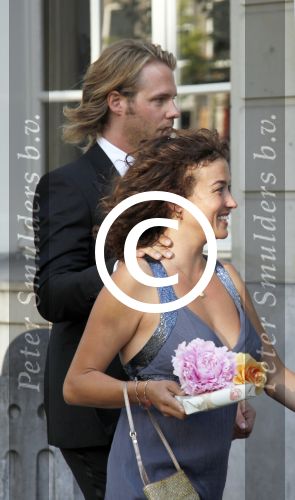 Amsterdam, 4 Juni 2011
Katja Schuurman met haar man Thijs Romer
Foto Peter Smulders BV