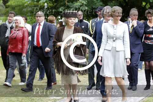 Amsterdam 26 mei 2011
Koningin Beatrix opent expositie van kunst op de apollolaan. Jan Cremer begeleidt haar.
Peter Smulders bv
