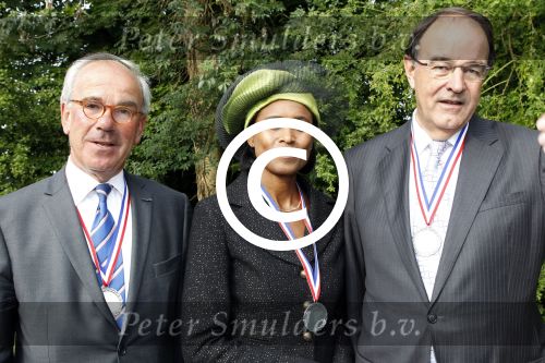 Breukelen 15 juni 2011
Haringparty op Neyenrode. Laetitia Griffith met man
Peter Smulders bv