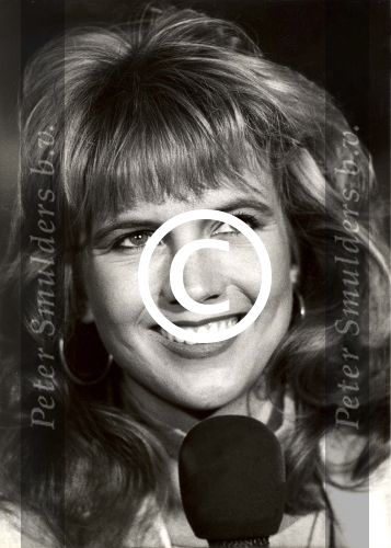 15 Mei 1987 Linda de Mol, presentator TROS pop formule
Foto Peter Smulders BV