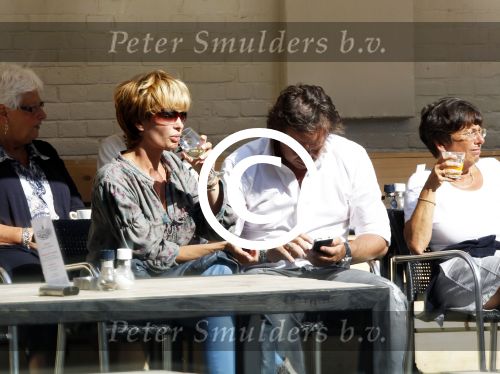 Amsterdam 14 juni 2011
Marco en Leontien Borsato op terras bij fidelio.
Peter Smulders bv