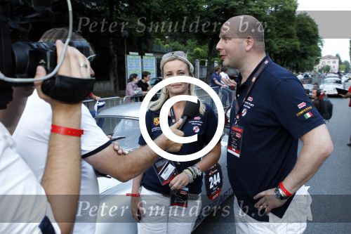 Brescia Mille Miglia 2011
Mark Wegh met zijn vrouw Charlotte Wegh
Foto Peter Smulders BV
