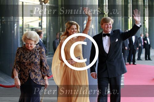 Amsterdam 27 mei 2011
Verjaardagsfeest prinses Maxima vanwege haar 40e verjaardag in het concertgebouw. Aanwezig oa Prins Willem Alexander Koningin Beatrix Prinses Irene Prinses Christina Margriet Pieter v Vollenhoven Prins Friso en mabel Wisse Smit Prins Constantijn en Prinses laurentien Prins Maurits en Marilenen Prins Bernhard en Annette Prins Floris en Aimee  Prins Pieter Christiaan en Anita alsmede haar ouders Jorge Zorrequieta en moder en broer Martin.
Peter Smulders bv