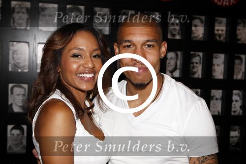 Amsterdam 28 mei 2011
Toppers in concert in de amsterdam arena. Nigel de Jong met zijn vrouw Winonah
Peter Smulders bv