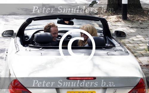 Amsterdam 10 mei 2011
Patricia Paay en Nicky v dam in de mercedes sl Cabrio.
Peter Smulders bv