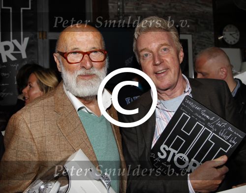 Amsterdam, 16 Mei 2011
Uitreiking boek HIT Stroy van fotograaf William Rutten en Cors van den Berg
Pierre Kartner met Andre v Duin
Foto Peter Smulders BV