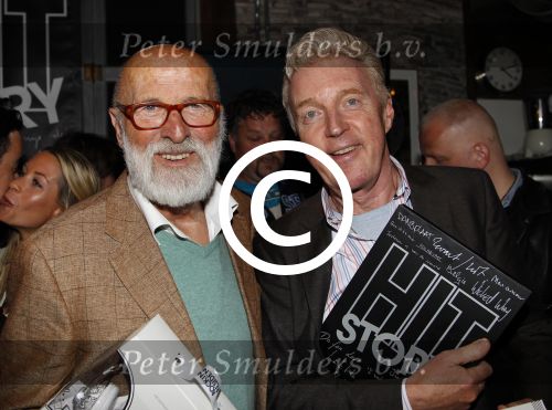 Amsterdam, 16 Mei 2011
Uitreiking boek HIT Stroy van fotograaf William Rutten en Cors van den Berg
Pierre Kartner met Andre v Duin
Foto Peter Smulders BV