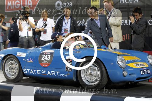 Brescia Mille Miglia 2011
Prins Carl Philip
Foto Peter Smulders BV