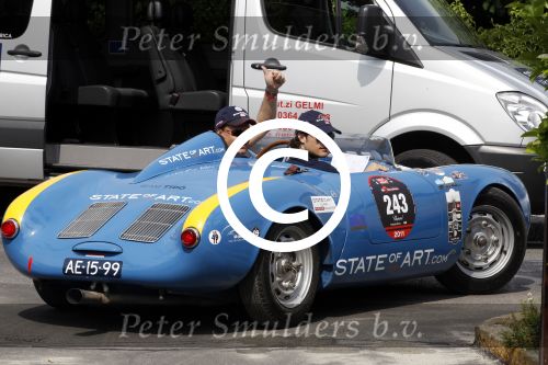 Brescia Mille Miglia 2011
Prins Carl Philip
Foto Peter Smulders BV