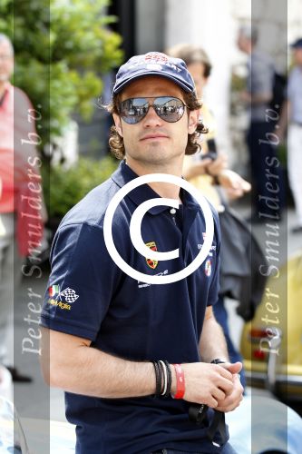 Brescia Mille Miglia 2011
Prins Carl Philip
Foto Peter Smulders BV
