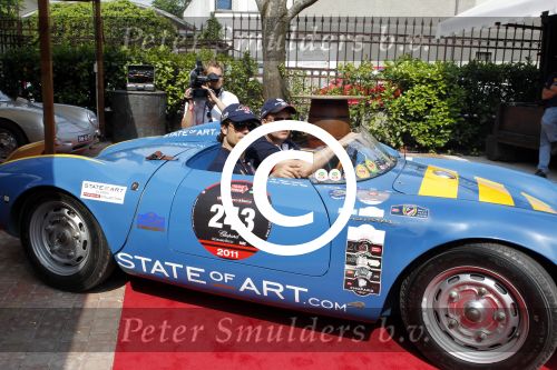 Brescia Mille Miglia 2011
Prins Carl Philip
Foto Peter Smulders BV