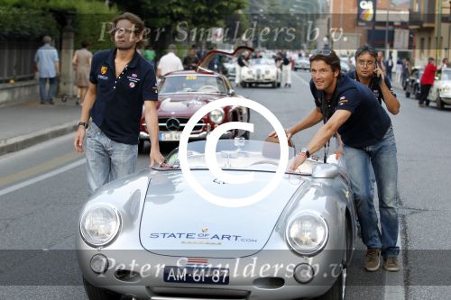 Brescia Mille Miglia 2011
Prins Maurits met zijn broer Prins Bernhard Jr.
Foto Peter Smulders BV