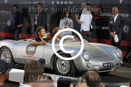 Brescia Mille Miglia 2011
Prins Maurits met zijn broer Prins Bernhard Jr.
Foto Peter Smulders BV
