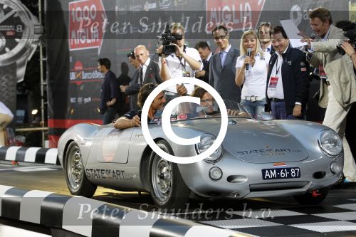 Brescia Mille Miglia 2011
Prins Maurits met zijn broer Prins Bernhard Jr.
Foto Peter Smulders BV