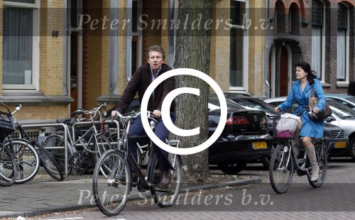 Amsterdam 19 mei 2011
Robert en Roos ten Brink op de fiets.
Peter Smulders bv