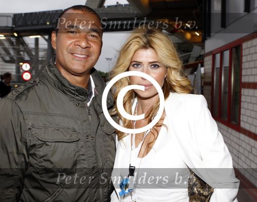 Amsterdam 28 mei 2011
Ruud en Estelle Gullit in de arena bij de toppers.
Peter Smulders bv