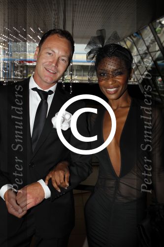 Amsterdam 15 mei 2011
Uitreiking coiffure awards in de RAI. Sylvana Simons met een kennis
Peter Smulders bv