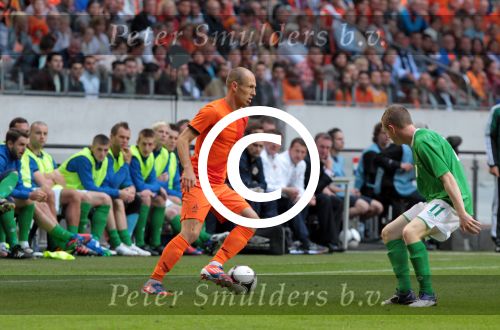 Amsterdam 2 juni 2012
Nederland- Noord ierland 6-0 in de arena.
Arjen Robben
Peter Smulders bv