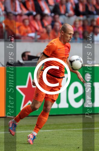 Amsterdam 2 juni 2012
Nederland- Noord ierland 6-0 in de arena.
Arjen Robben
Peter Smulders bv