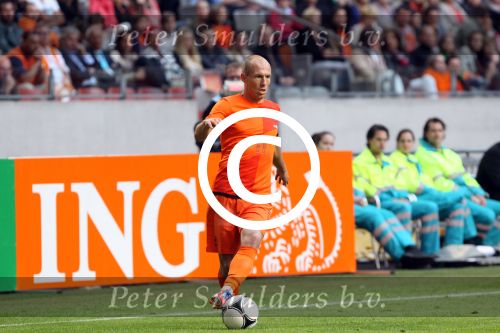 Amsterdam 2 juni 2012
Nederland- Noord ierland 6-0 in de arena.
Arjen Robben
Peter Smulders bv