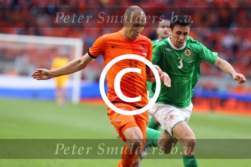 Amsterdam 2 juni 2012
Nederland- Noord ierland 6-0 in de arena.
Arjen Robben
Peter Smulders bv