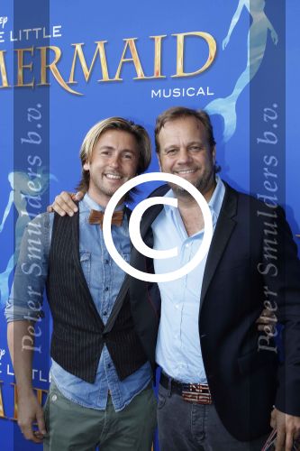 Rotterdam, 16 Juni 2012
Premiere Musical Little Mermaid in het Nieuwe Luxor theater
Carlo Boszhard met partner Herald Aldofs
Foto Peter Smulders BV