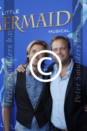 Rotterdam, 16 Juni 2012
Premiere Musical Little Mermaid in het Nieuwe Luxor theater
Carlo Boszhard met partner Herald Aldofs
Foto Peter Smulders BV