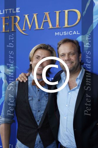 Rotterdam, 16 Juni 2012
Premiere Musical Little Mermaid in het Nieuwe Luxor theater
Carlo Boszhard met partner Herald Aldofs
Foto Peter Smulders BV