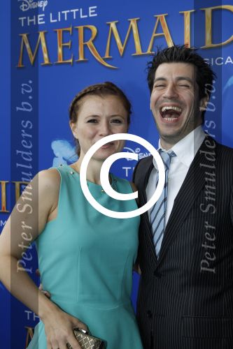 Rotterdam, 16 Juni 2012
Premiere Musical Little Mermaid in het Nieuwe Luxor theater
Celine Purcell met parner Oren Schrijver
Foto Peter Smulders BV
