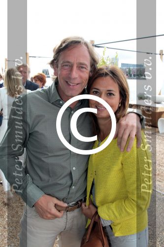Amsterdam 4 juni 2012
Opening van de harbour club in Amsterdam. David Hart met vrouw Corine
Peter Smulders bv