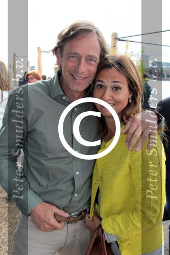 Amsterdam 4 juni 2012
Opening van de harbour club in Amsterdam. David Hart met vrouw Corine
Peter Smulders bv