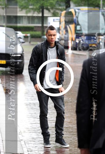 Amsterdam 4 juni 2012
Vertrek Nederlands elftal v.a. het Hilton hotel naar het EK in Oekraine en Polen.
Gregory van der Wiel
Peter Smulders bv