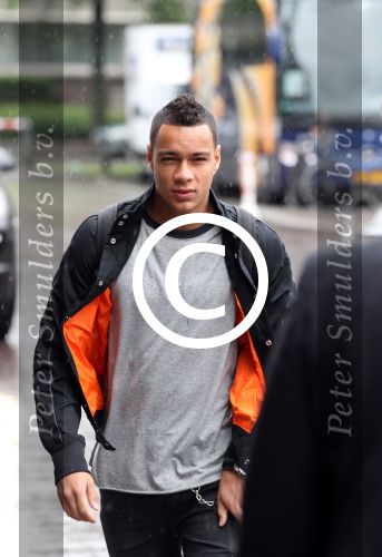 Amsterdam 4 juni 2012
Vertrek Nederlands elftal v.a. het Hilton hotel naar het EK in Oekraine en Polen.
Gregory van der Wiel
Peter Smulders bv
